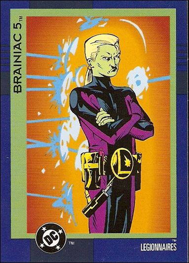 DC Cosmic Teams (Base Set) card 93 Brainiac 5