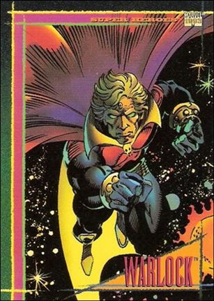 Marvel Universe: Series 4 (Base Set) card 10 Warlock