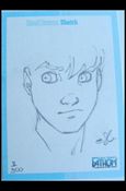 Michael Turner's Fathom (Sketch Card Subset) card T Caldwell Young Killian