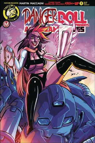 Danger Doll Squad Presents Amalgama Lives issue 3-C Boo Rudetoons Standard Cover