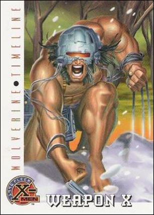 1996 Fleer X-Men Wal-Mart (Base Set) card 82 Weapon X