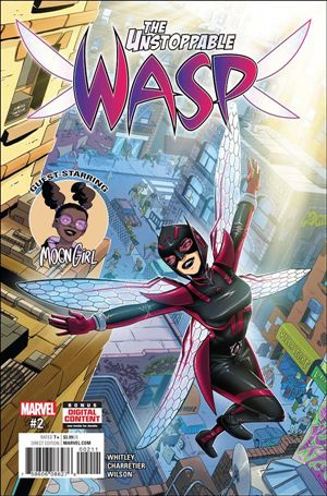 Unstoppable Wasp (2017) issue 2 Elsa Charretier Cover