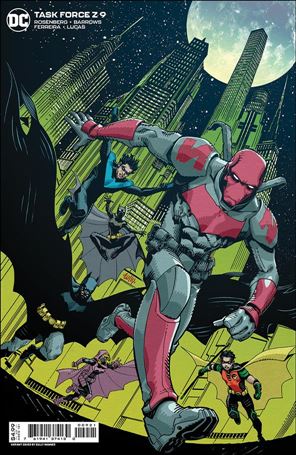 Task Force Z issue 9-B Cully Hamner Cardstock Cover