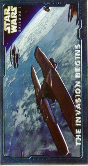 Star Wars: Episode I Widevision: Series 2 (Embossed Foil Subset) card H-E3 The Invasion Begins