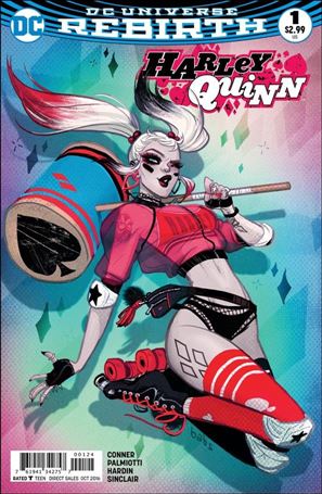Harley Quinn (2016) issue 1-TJ Babs Tarr Fried Pie Cover