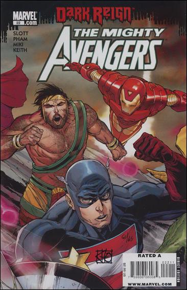 Mighty Avengers (2007) issue 22-B Dynamic Forces  (Signed by Khoi Pham) 1/65