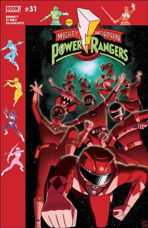 Mighty Morphin Power Rangers issue 31-B Jordan Gibson Subscription Cover