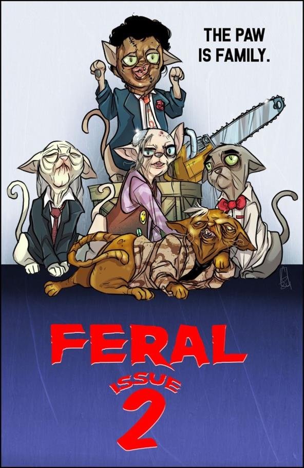 Feral (2024) issue 2-F Chris Gugliotti Exclusive Homage Cover 1/500