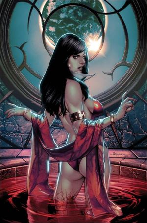 Vampirella: Dark Reflections issue 1-R Jay Anacleto Virgin 1:25 Cardstock Cover