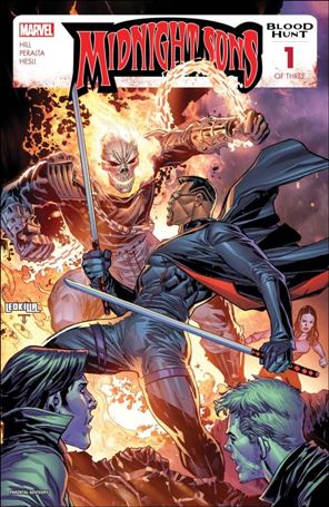 Midnight Sons: Blood Hunt issue 1 Ken Lashley Cover