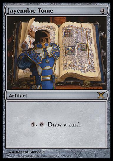 Magic the Gathering: 10th Edition (Base Set) card 327 Jayemdae Tome
