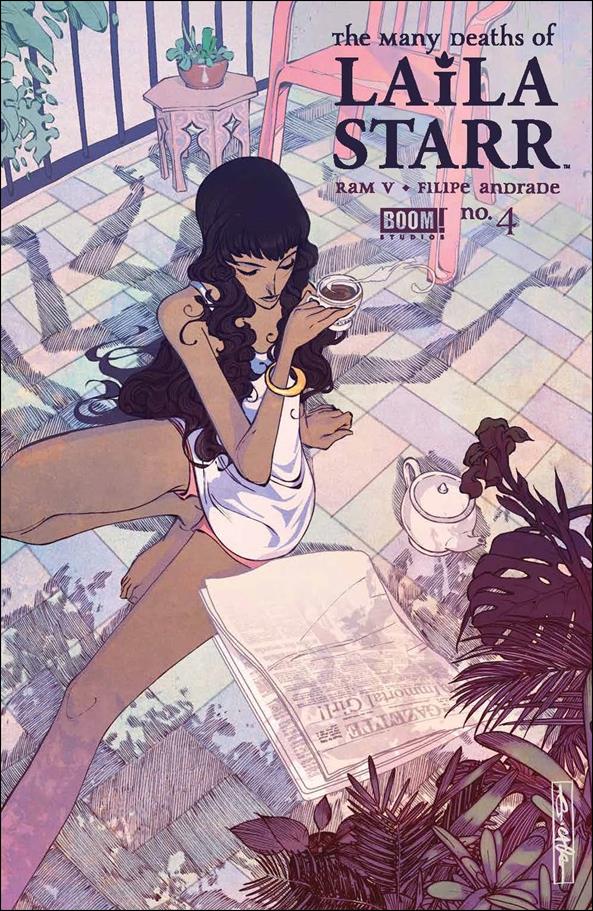 Many Deaths of Laila Starr issue 4-C Evan Cagle 1:25 Cover