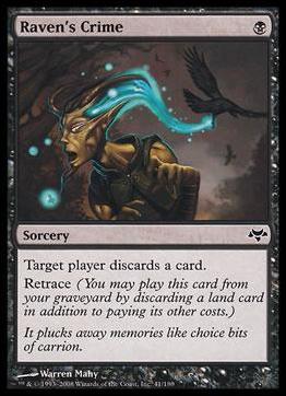 Magic the Gathering: Eventide (Base Set) card 41 Raven's Crime