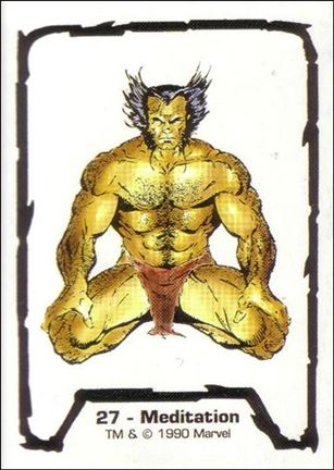 Jim Lee Series 1 (Base Set) card 27 Meditation
