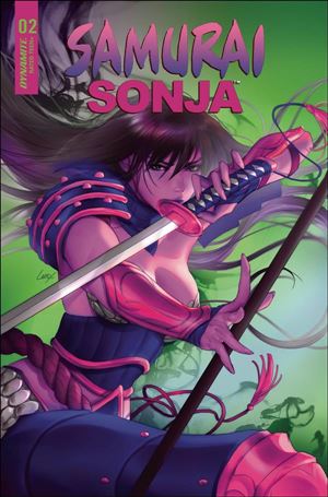Samurai Sonja issue 2-F Leirix Li Ultraviolet Cover