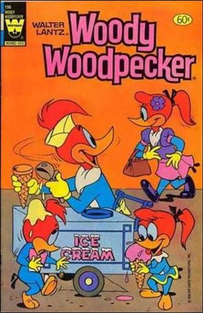 Walter Lantz Woody Woodpecker  issue 196 Yellow Logo