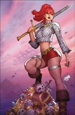 Immortal Red Sonja issue 1-V David Nakayama Virgin Cover