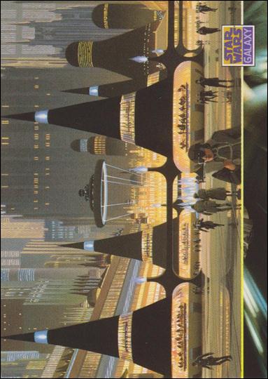 Star Wars Galaxy: Series 2 (Base Set) card 146 The Entertainment Centre on Coruscant