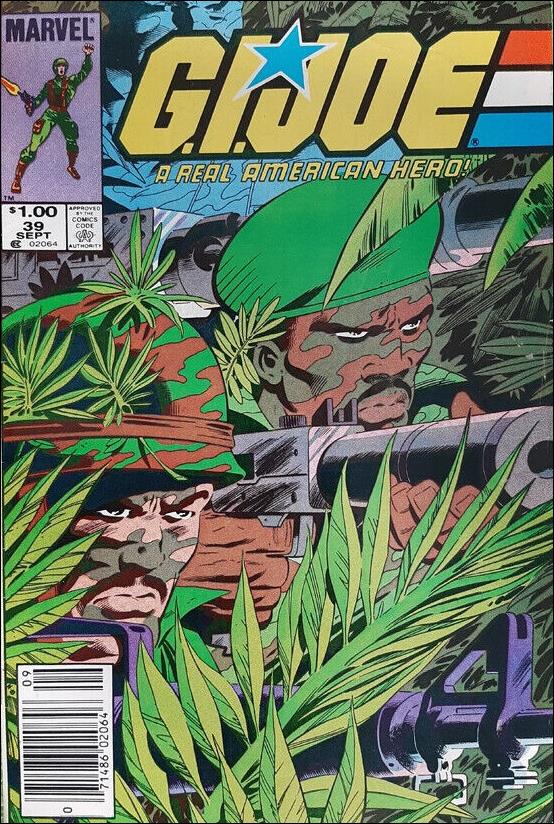 G.I. Joe: A Real American Hero issue 39-C Canadian Price Cover