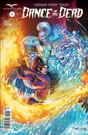 Grimm Fairy Tales: Dance of the Dead issue 5-B Netho Diaz Cover