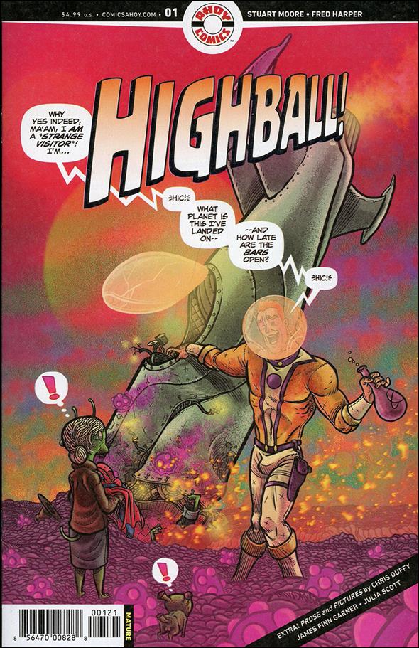 Highball issue 1-B David Rubin Cover