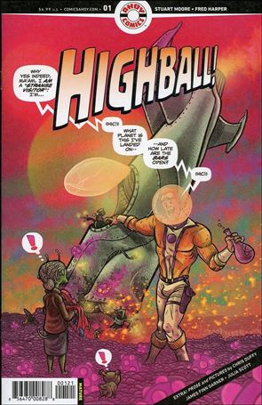 Highball issue 1-B David Rubin Cover
