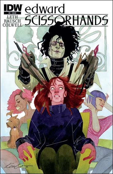 Edward Scissorhands issue 2 Kevin Wada Cover