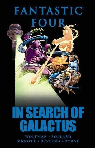 Fantastic Four: In Search of Galactus issue 1 Mass Market Dust Jacket