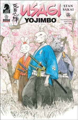 Usagi Yojimbo: Ten Thousand Plums issue 1-C Arita Mitsuhiro Cover
