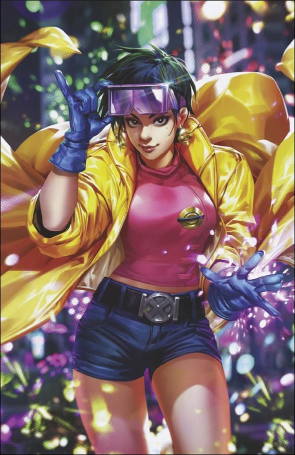 Rise of the Powers of X issue 4-F Derrick Chew 1:50 Jubilee Virgin Cover