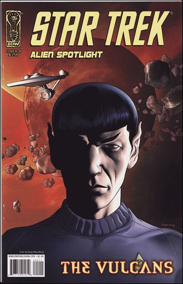 Star Trek: Alien Spotlight: Vulcans issue 1-B Josep Maria Beroy Cover