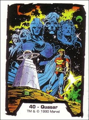 Jim Lee Series 1 (Base Set) card 40 Quasar