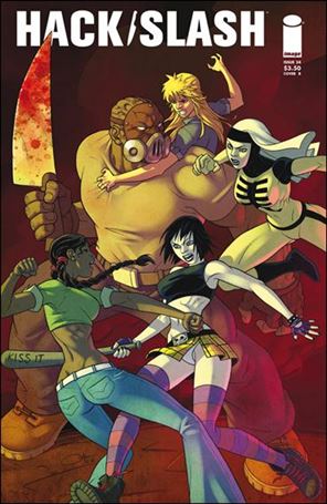 Hack/Slash (2011) issue 24-B Francesco Gaston Cover