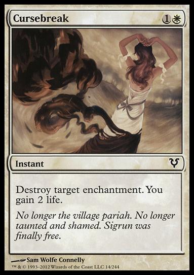 Magic the Gathering: Avacyn Restored (Base Set) card 14 Cursebreak