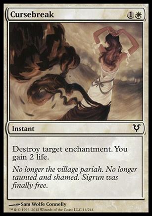 Magic the Gathering: Avacyn Restored (Base Set) card 14 Cursebreak