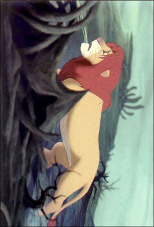 Lion King: Series 1 (Base Set)  card 53 Simba Marches Toward His Destiny