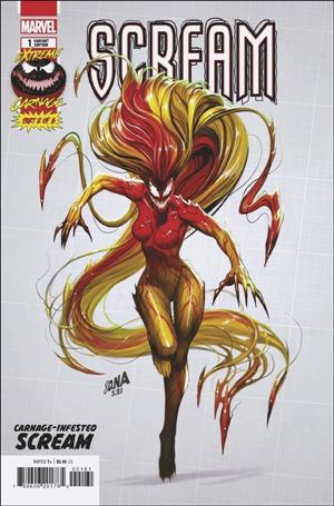 Extreme Carnage: Scream issue 1-D David Nakayama 1:10 Design Cover