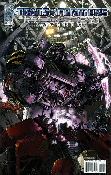 Transformers: Megatron Origin issue 1 Alex Milne Standard Cover
