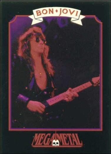 Mega Metal (Base Set) card 8 Richie Sambora 1