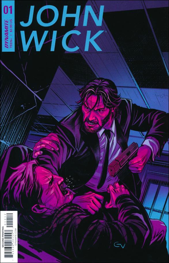 John Wick issue 1-E Giovanni Valletta Cover (2nd Printing)