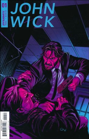 John Wick issue 1-E Giovanni Valletta Cover (2nd Printing)