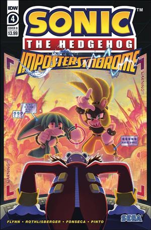 Sonic the Hedgehog: Imposter Syndrome issue 4-B Natalie Haines Cover