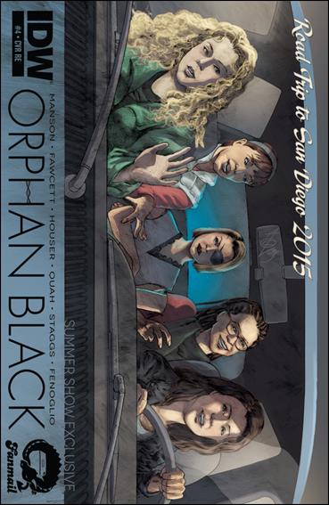 Orphan Black issue 4-E Alan Quah SDCC FanMail Subscription Cover