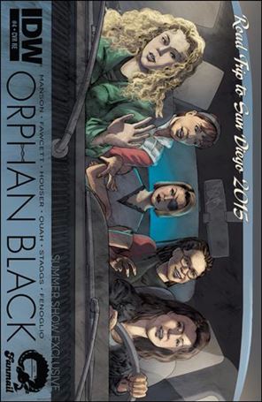 Orphan Black issue 4-E Alan Quah SDCC FanMail Subscription Cover