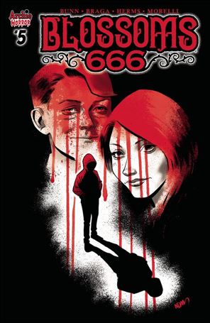 Blossoms 666 issue 5-B Adam Gorham Cover