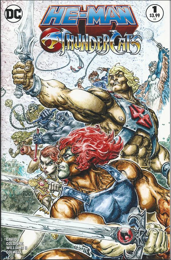 He-Man/ThunderCats issue 1-E Right Side Heroes Cover (2nd Printing)