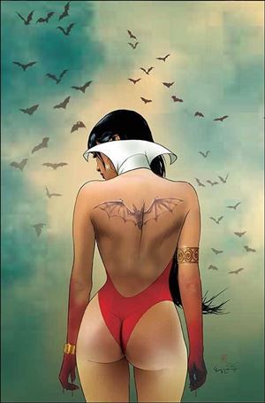 Vampirella: Dark Reflections issue 3-L Ergun Gunduz Virgin 1:25 Cardstock Cover