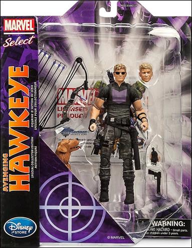 Marvel Select figure 96 Avenging Hawkeye