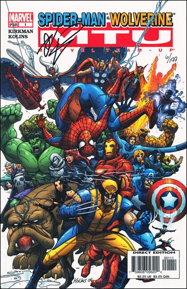 Marvel Team-Up (2005) issue 1-B Dynamic Forces (Signed by Robert Kirkman) 1/199