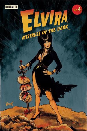 Elvira, Mistress of the Dark (2018) issue 4-C Robert Hack Cover